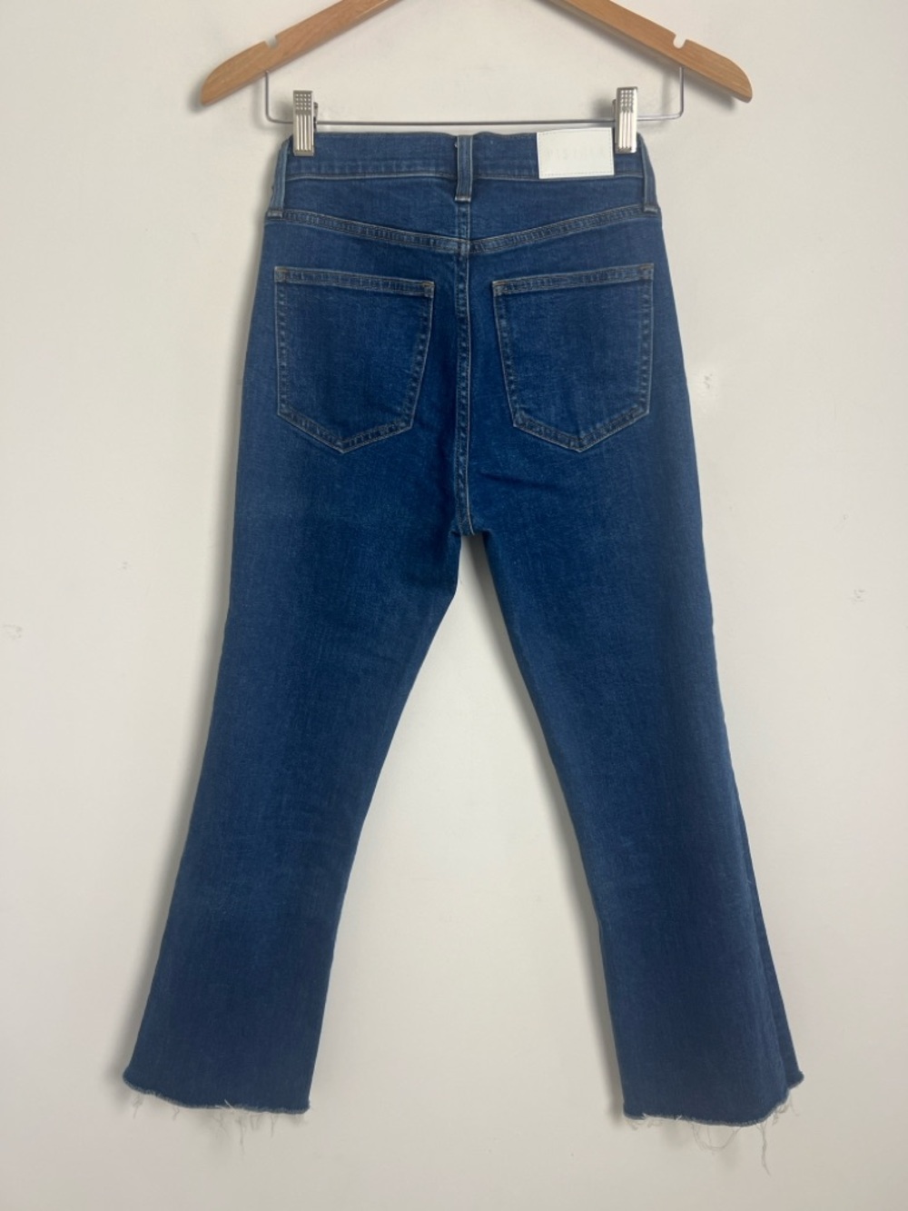 NWOT Pistola Size 25 Lennon High Rise Crop Boot Cut‎ Dark Wash Jeans - Picture 9 of 12
